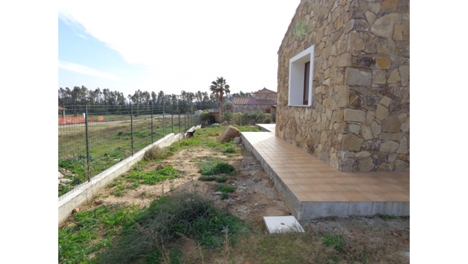 Giardino lato nord ovest