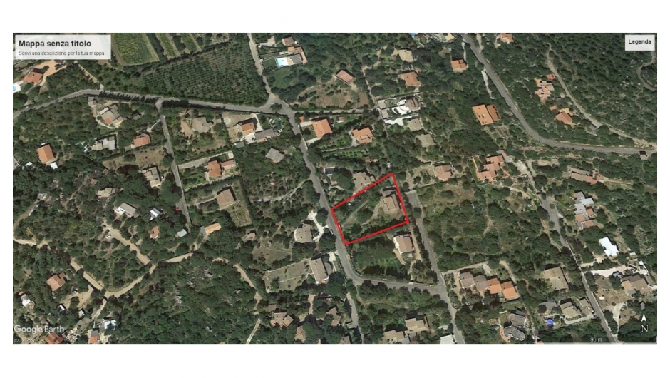 perimetro villa Is Meris